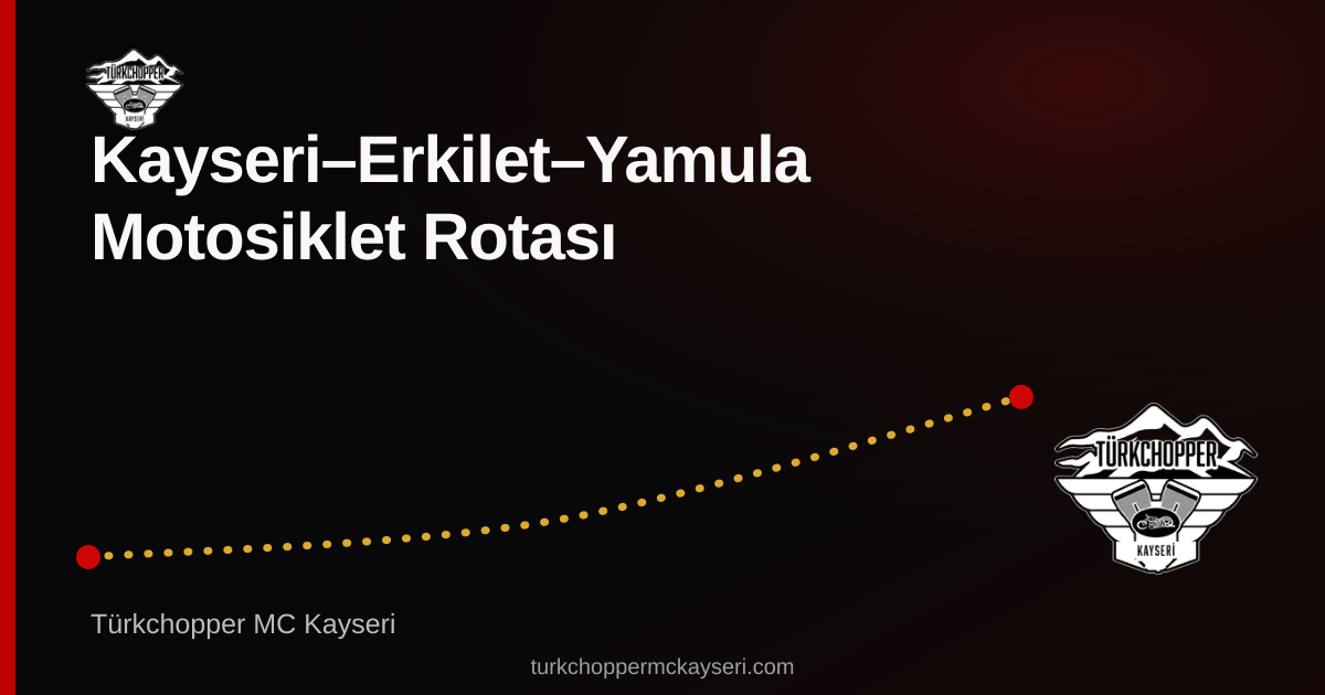 Erkilet–Yamula rota planı kapağı