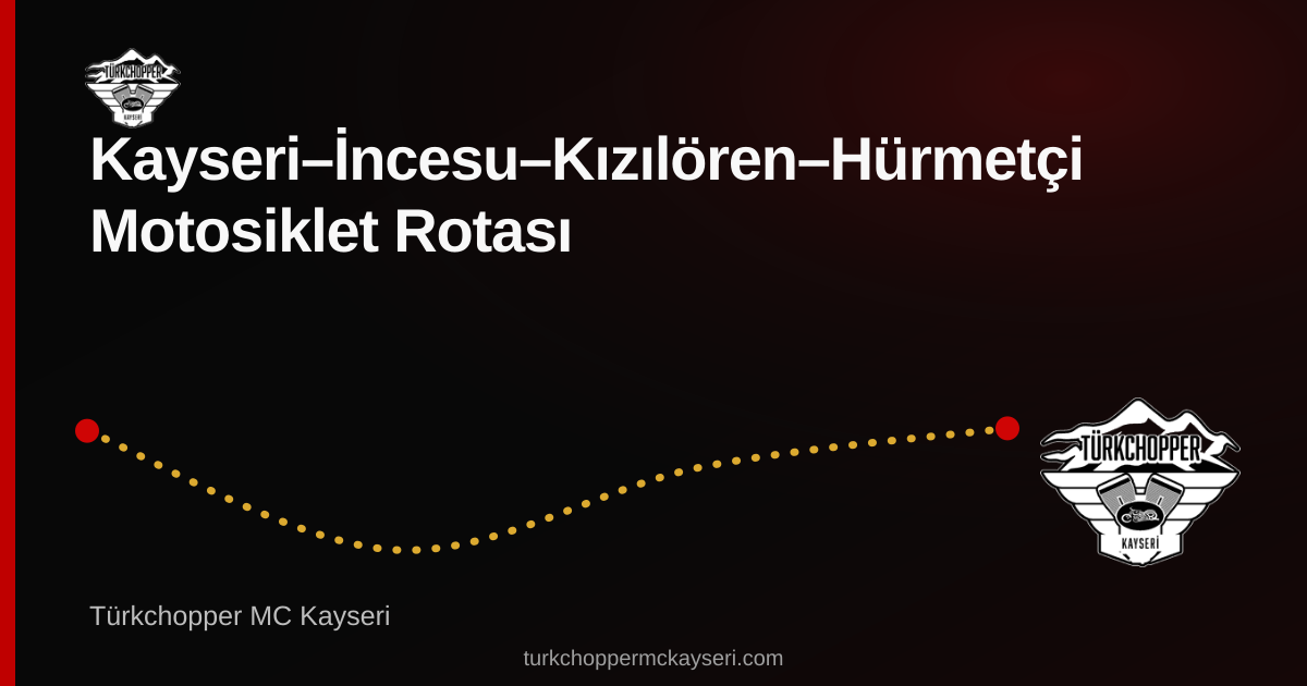 İncesu–Kızılören–Hürmetçi rota planı kapağı