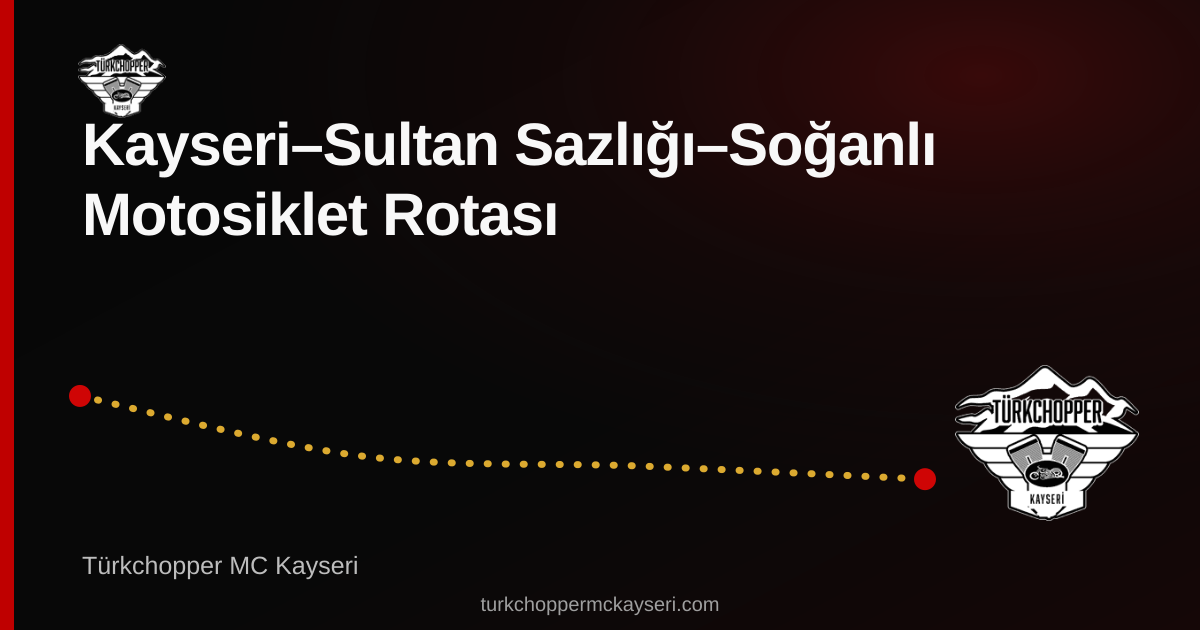 Sultan Sazlığı–Soğanlı rota planı kapağı
